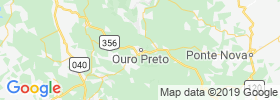 Ouro Preto map